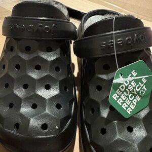 Joybees Kids Black Slip-On Clogs